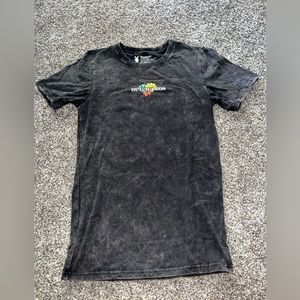 Dutch bros, grey, like new tee shirt